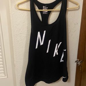 Black Nike Dri-Fit tank top